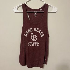 Maroon Long Beach State Tank CSULB
